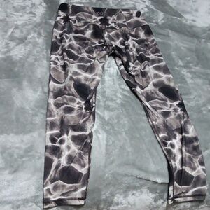 Calia marble yoga leggings with back pockey